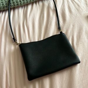Mini black crossbody